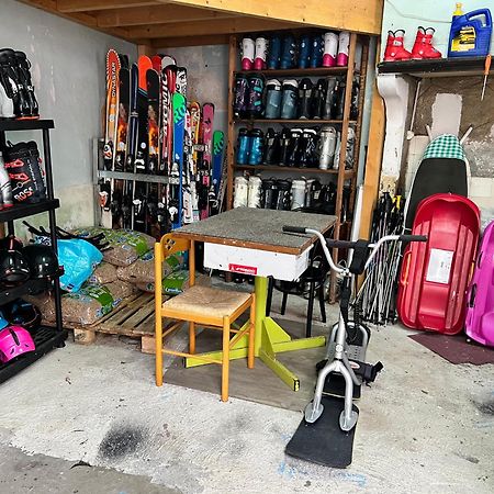 L'Astazou "Pret Gracieux Du Materiel De Ski" Au Studio Лю-Сен-Совер Екстер'єр фото